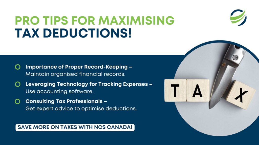 Pro Tips for Maximising Tax Deductions!